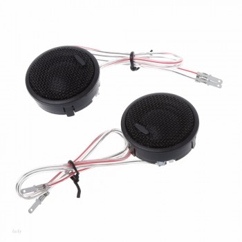 Free shipping 1 Pair Car Auto Stereo Audio Speaker Tweeter 120W Max Power Loud Dome Speakers 92dB