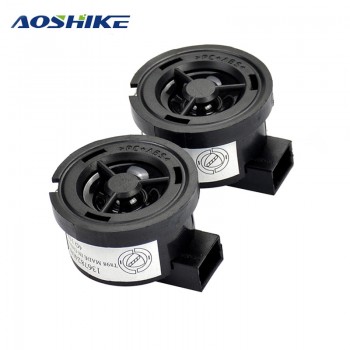 AOSHIKE 2PCS Car Tweeter 1Inch 4Ohm 35W Audio Speaker PP Basin Car Treble Speaker Loudspeaker With Capacitor 4.7UF For Ford