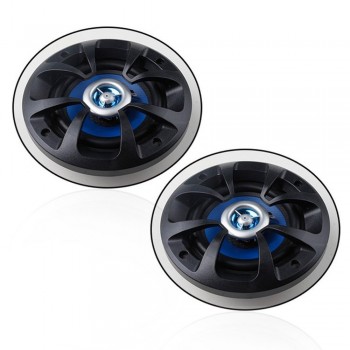 kebidu Car Coaxial Speakers Car Speaker Automotive 80W 4 Inch 2 Way Universal LB-PP2402T Stereo Music Speakers Perfect Sound