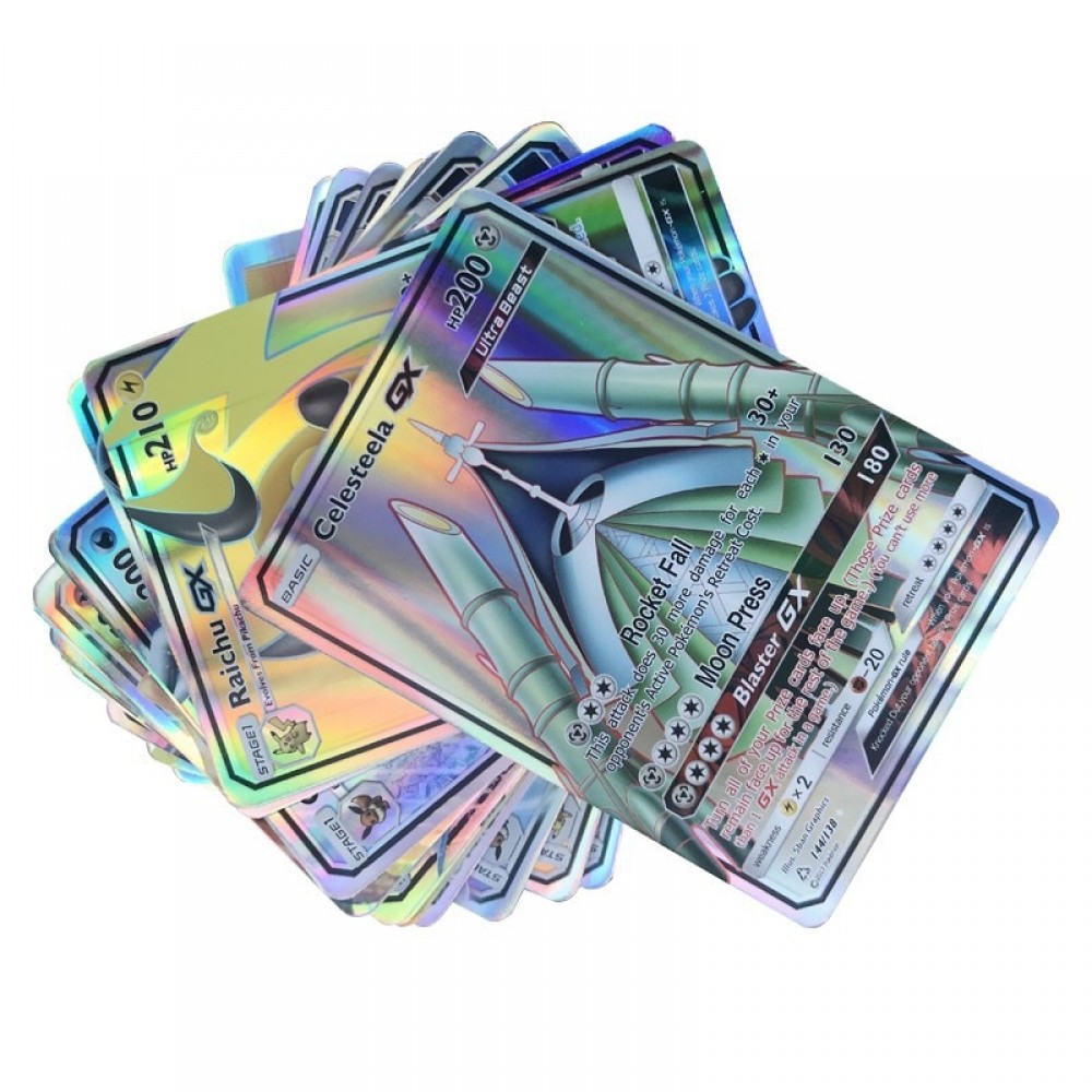 200 Pcs 50pcs GX MEGA Shining Cards Game Battle Carte 100pcs Trading Cards Game Children Pokemons Toy