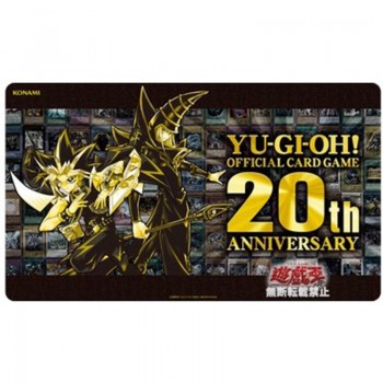 Yu Gi Oh 20th Anniversary Limited Official Card Pad Black Gold Card Pad Master Rule 4 Special Card Pad 2 People Official Format