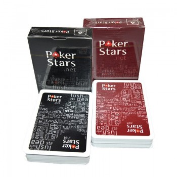 Poker stars Texas Holdem Plastic playing card game Waterproof Game Collection Cards and dull polish poker star Board games