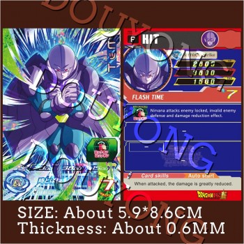 Super Dragon Ball Heroes Battle Card Ultra Instinct Goku Jiren Hit Kale Vegeta Dragon Ball Super Game Collection Cards