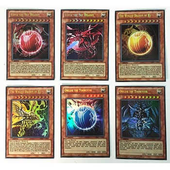 60pcs Different Yugioh Paper Cards in Iron Box Anime Yu gi oh Anime Game Collection Cards Kids Boys Toys Gift