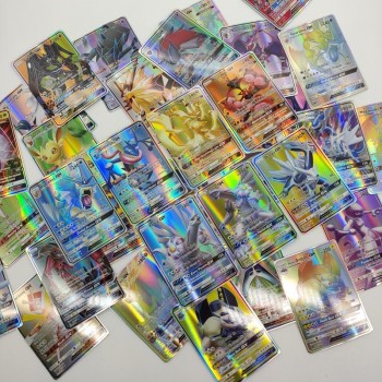 No Repeat 20 35 60Pcs Pokemons EX GX MEGA Shining Game Battle Carte Trading Energy Cards Game With Booster Box For Children Toy