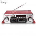 Kentiger Hot Sale HY-602 HiFi Bass Stereo Power Digital Amplifier With IR Control FM MP3 USB Playback With Remote Controller