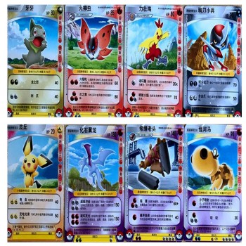 36 pcs/lot XY Trading Collection Card EX Evolutionary Battle Pikachu Cards Jeni Turtle Charmander Action Figures Kid Gift Toy