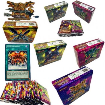 Hot  45/90 pcs Game YGO YuGiOh Playing Card Cartoon Cards Yugioh Gaming Card Japan Boy Girls Yu-Gi-Oh Cards Collection toys Gift