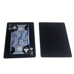 New 2 Sets/Lot  Texas Holdem waterproof plastic playing card game playing card entertainment game toy