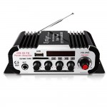 Kentiger HY - 600 HiFi Car Stereo Power Amplifiers IR Control FM MP3 USB Playback Digital Audio Amplifier