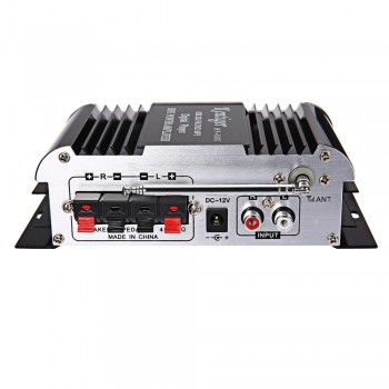 Kentiger HY - 600 HiFi Car Stereo Power Amplifiers IR Control FM MP3 USB Playback Digital Audio Amplifier