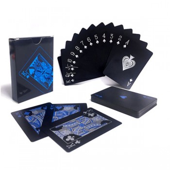 High Quality 2 Sets/Lot Texas Holdem Plastic Playing Card Game Poker Cards Waterproof and Dull Polish Poker Star Board Games