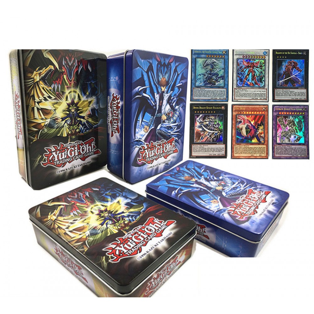 New 60PCS Japan Yu Gi Oh Game Playing Cards with box Carton Yugioh Game Card Japan Boy Girls Yu-Gi-Oh Cards Collection Gift Toy