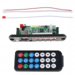 Bluetooth Hands-free remote usb mp3 decoder Integrated Module with TF FM Aux Radio audio speaker amplifier for Car