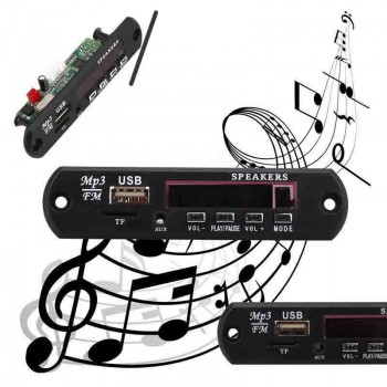 Bluetooth v3.0 + EDR Audio Module MP3 WMA Player MP3 decoder with Board Module w/ TF Card Slot / USB / FM / Remote Display