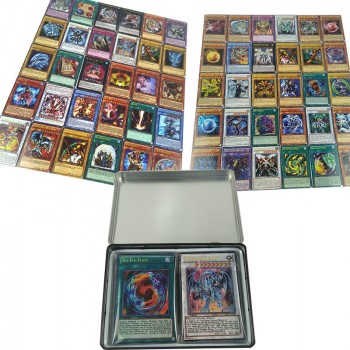 60PCS/Set Yugioh Rare Flash Cards Yu Gi Oh Game Paper Cards Kids Toys Girl Boy Collection Yu-Gi-Oh Cards Christmas Gift With Box