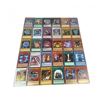 60PCS/Set Yugioh Rare Flash Cards Yu Gi Oh Game Paper Cards Kids Toys Girl Boy Collection Yu-Gi-Oh Cards Christmas Gift With Box