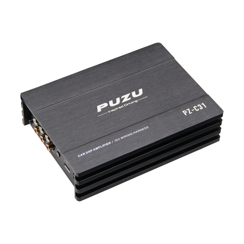 PZ-C31 Puzu New Arrival 4X150W high power car audio DSP digital audio processing amplifier 31 BANDS DSP EQ high precision tuning