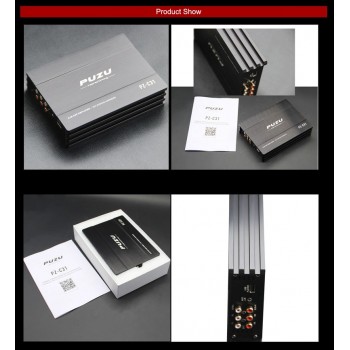 PZ-C31 Puzu New Arrival 4X150W high power car audio DSP digital audio processing amplifier 31 BANDS DSP EQ high precision tuning