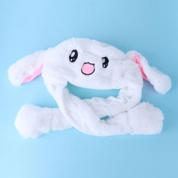 Novelty Magic Rabbit Hat With Moving Ear Plush Toy Gift Kids Toy Party Photo-m20