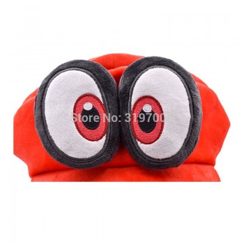 2018 New Super Mario Cosplay Hat Red Odyssey Mario Cap Wearable Baseball Caps Unisex Adjustable Red Hatamp;Cartoon Hats