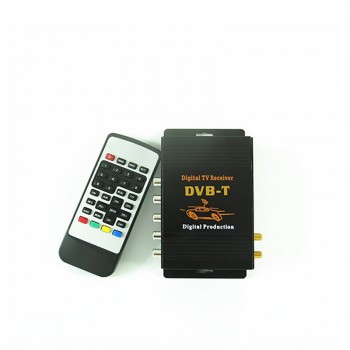 Lenvio DVB-T MPEG-4 Dual Tuner Car DVB-T Mobile Digital TV Box Digital TV Turner Receiver auto tv box 140-190KM/H