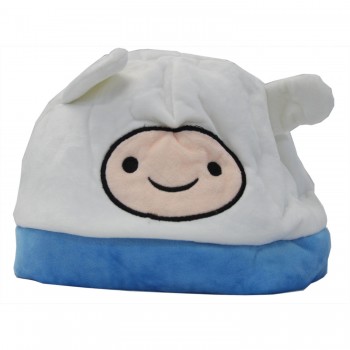 FINN AT Plush Cartoon Cap Adventure Time (Cosplay Soft Plushie Hat)