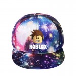 Kids Summer Cute Galaxy Caps Game Roblox Cap Unisex Casual Hats Boys Girls Hats Childrens Party Toy Hats Fans Christmas Gift