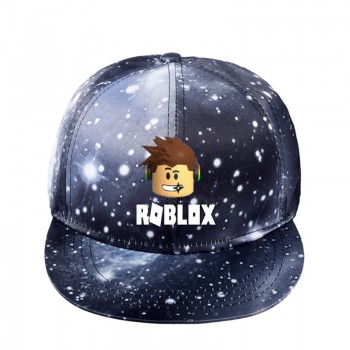 Kids Summer Cute Galaxy Caps Game Roblox Cap Unisex Casual Hats Boys Girls Hats Childrens Party Toy Hats Fans Christmas Gift