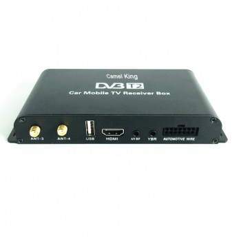 M-688 Car 4 Antenna 4 Mobility Chip 180-200km/h DVB T2 Car Digital Car TV Tuner HD 1080P TV Receiver BOX DVBT2