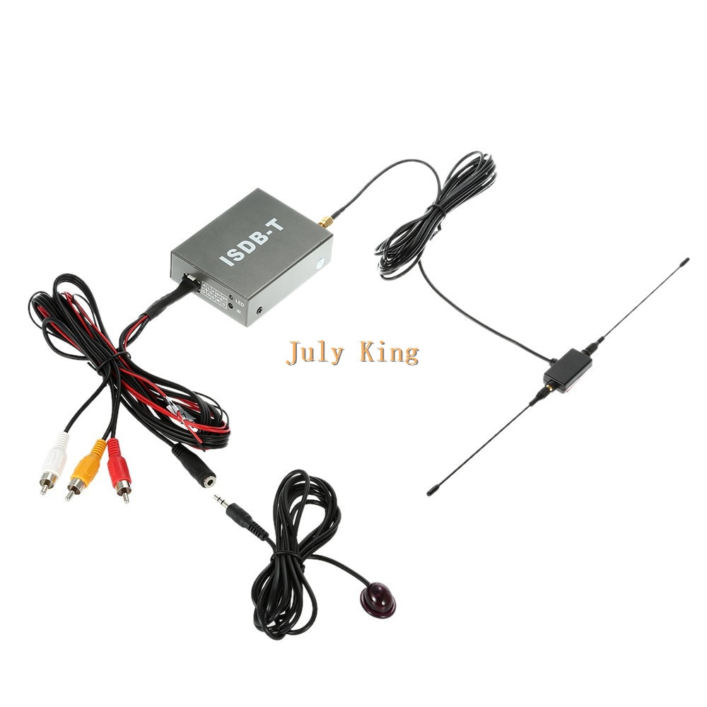 ISDB-T Car Digital TV Receiver And Turner, Set Top TV Box,  Iron Shell, Single Antenna,  for South America and Japan etc