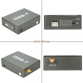 ISDB-T Car Digital TV Receiver And Turner, Set Top TV Box,  Iron Shell, Single Antenna,  for South America and Japan etc