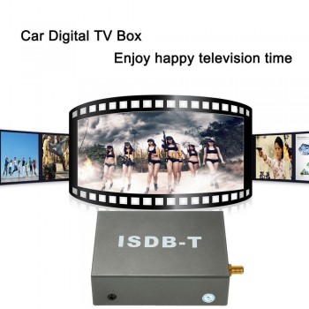 ISDB-T Car Digital TV Receiver And Turner, Set Top TV Box,  Iron Shell, Single Antenna,  for South America and Japan etc