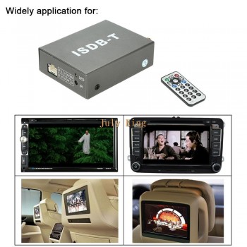 ISDB-T Car Digital TV Receiver And Turner, Set Top TV Box,  Iron Shell, Single Antenna,  for South America and Japan etc