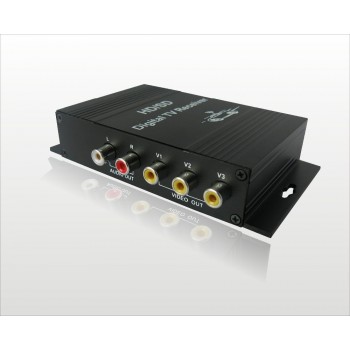 M-488x antenna  tuner Car HD  ATSC 4 video output cars Digital TV Turner Receiver tv box dvb t2 Applicable to North America