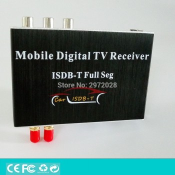 Car ISDB-T Full Seg HD 1080P HDMI Digital CVBS Mobile Digital TV Receiver Mobile MPEG4 Digital TV Tuner HD Receiver Box Set