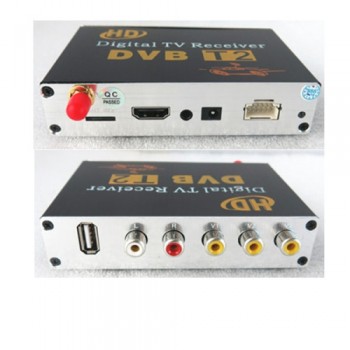 DVB-T2 Car MPEG-4 H.264 HD 1080P Digital Car TV Tuner Car DVB T2 For Europe, Southeast Asia, Russia, Thailand, Columbia