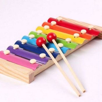 8 Scales Xylophone Baby Infant Toy Musical Instrument Puzzle Toys Musical Musical Instruments Childrens Gifts