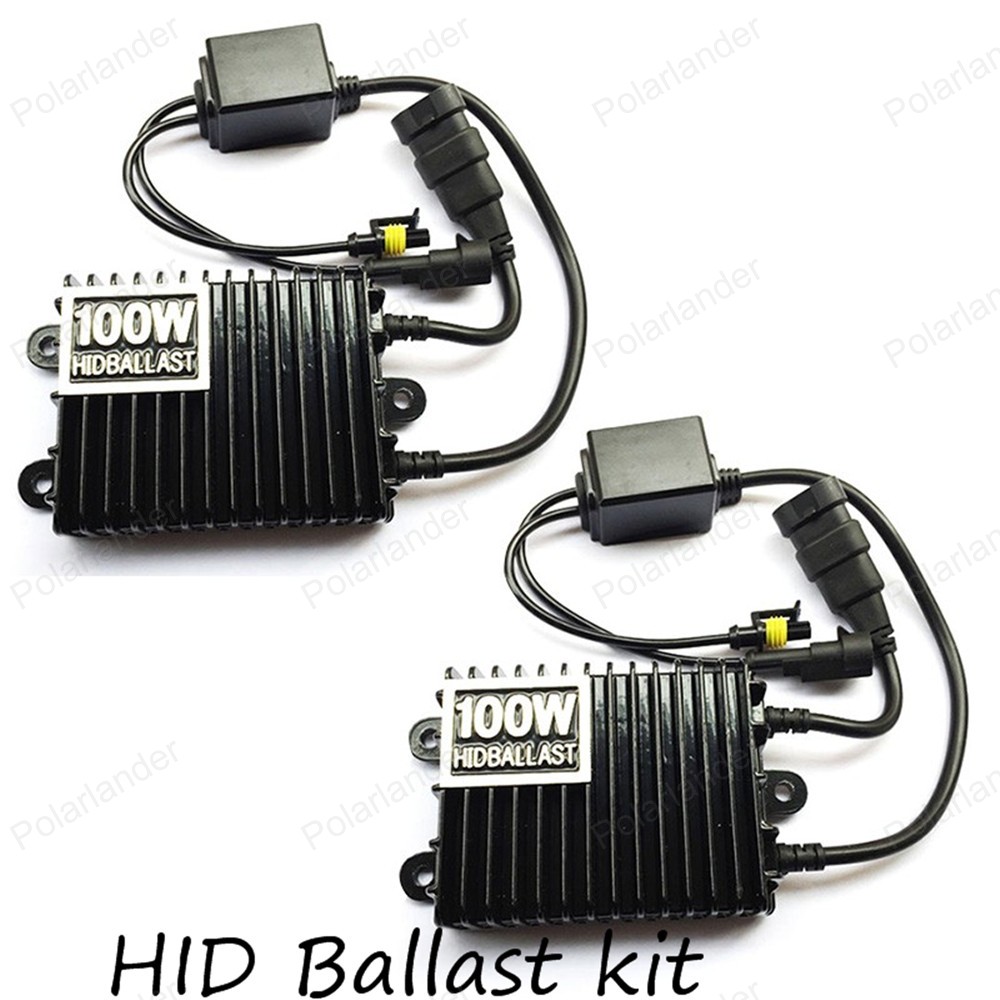 Free Shipping!!! 100W XENON HID KIT SLIM BALLAST H3 H4 HB3 9005 HB4 9006 6000K 8000K