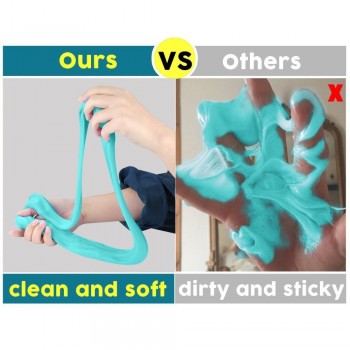 1 Box Butter Slime Clay DIY Fluffy Floam Slime Soft Supplies Antistress Education Craft Magic Sand Plasticine Toy Kit