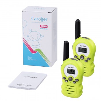 Caroger CR388A Kids Walkie Talkies PMR446MHZ Two Way Radio Up to 3300 Meters/2 Miles Range Handheld Interphone Mobile Radio