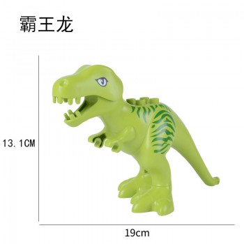 Legoing Duplos Building Blocks Animal Jurassic Dinosaur DIY Toy amp; Model Action Figures Compatibel Legoing Dinosaur Toys For Kids