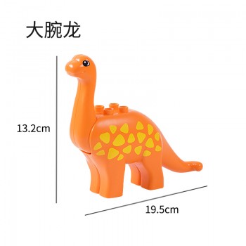 Legoing Duplos Building Blocks Animal Jurassic Dinosaur DIY Toy amp; Model Action Figures Compatibel Legoing Dinosaur Toys For Kids