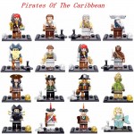 Legoing Pirates Of The Caribbean Figure Jack Henry Building Block Model Compatible With Legoings Figures DIY Toys For Children