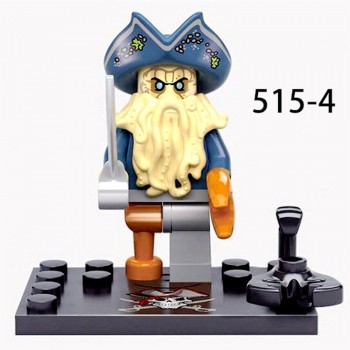 Legoing Pirates Of The Caribbean Figure Jack Henry Building Block Model Compatible With Legoings Figures DIY Toys For Children