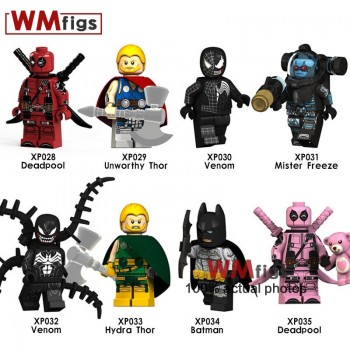 Newest Marvel Legoings Venom Carnage Riot Movie Figures Eddie Brock Legoings Anti-Venom Brick Building Blocks Toys for Children