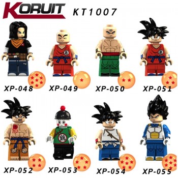 Single Sale Dragon Ball Figure Z Son Goku Vegeta Master Roshi Krillin Set Legoing Figures Building Block Model Toys for Children