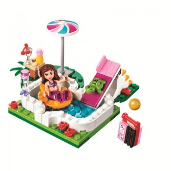 Friends Series Houses Animals Emma/Mia Cat Play Pet House Building Blocks Bricks Girls Princess Toys Legoinglys Friends