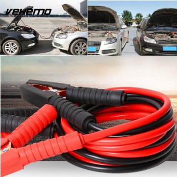 Vehemo with Clip Booster Cable Jumping Wire Starting Car Battery Cable Safe Power Line