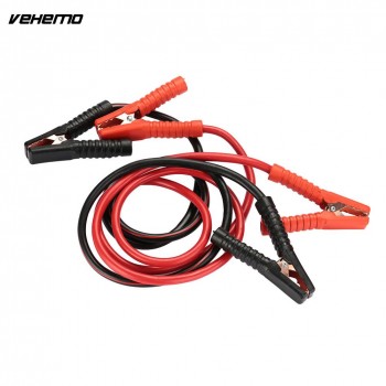 Vehemo with Clip Booster Cable Jumping Wire Starting Car Battery Cable Safe Power Line